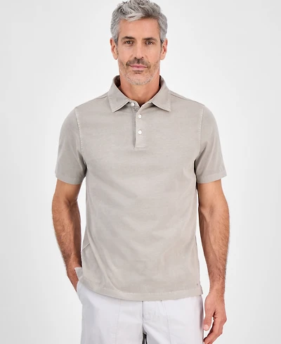 Michael Kors Men's Premium Garment-Dyed Polo Shirt