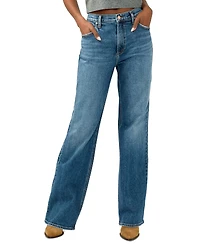 Silver Jeans Co. Women's Baggy Mid Rise Bootcut