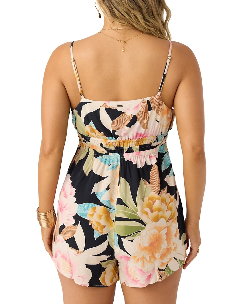 O'Neill Juniors' Sheila V-Neck Sleeveless Romper