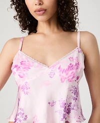 French Connection Women's Elyria Oona Satin Baby Doll Top