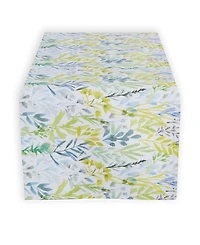 Tableau Blue Meadow Table Runner, 72" x 14"