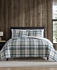 Eddie Bauer Timbers Plaid Duvet Cover Set