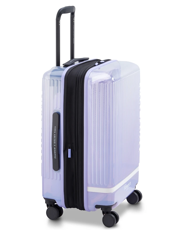 florence by mills x Delsey Paris 20" Gotta Glow Expandable Carry-On Spinner Upright