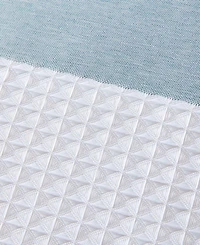Madison Park Spa Waffle 3M-Scotchgard Shower Curtain, 72" x 78"