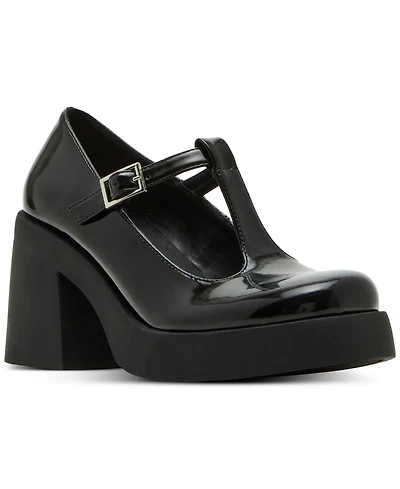 Madden Girl Lottie T-Strap Platform Mary-Jane Pumps