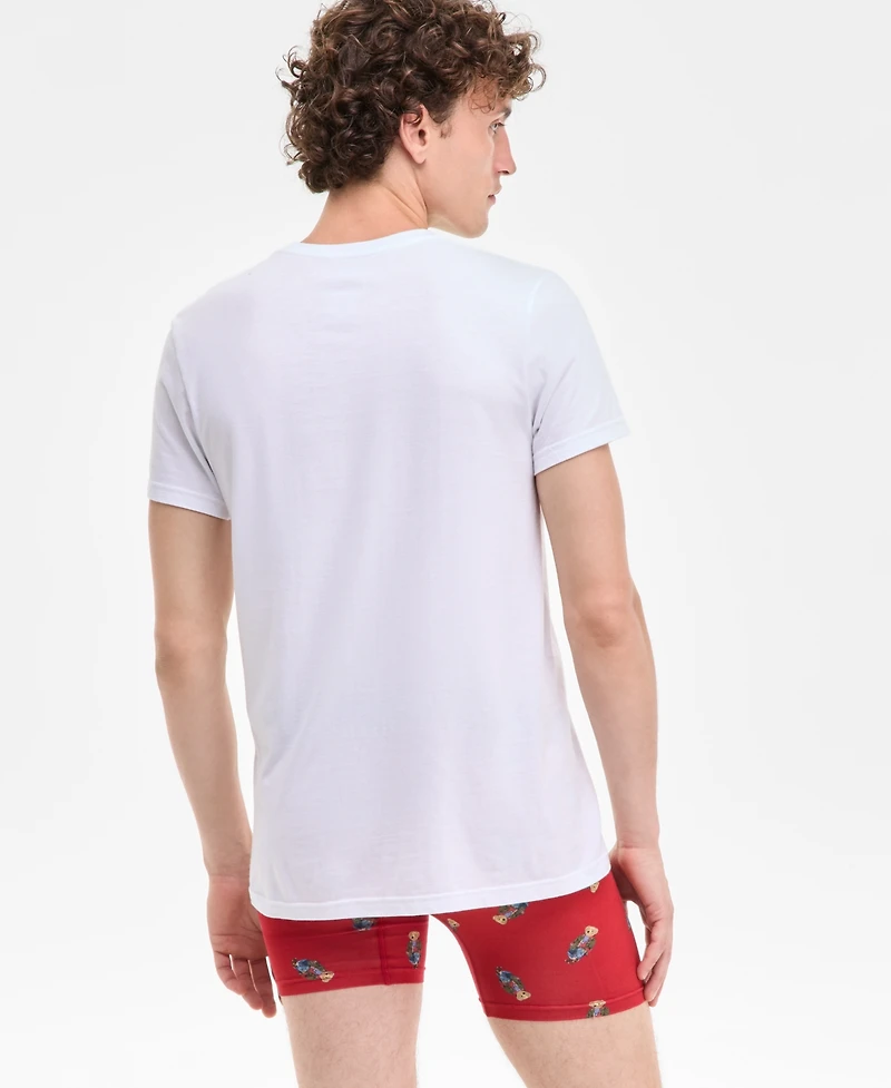 Polo Ralph Lauren Men's 5+1 Free Bonus Classic-Fit Crewneck Undershirts Pack