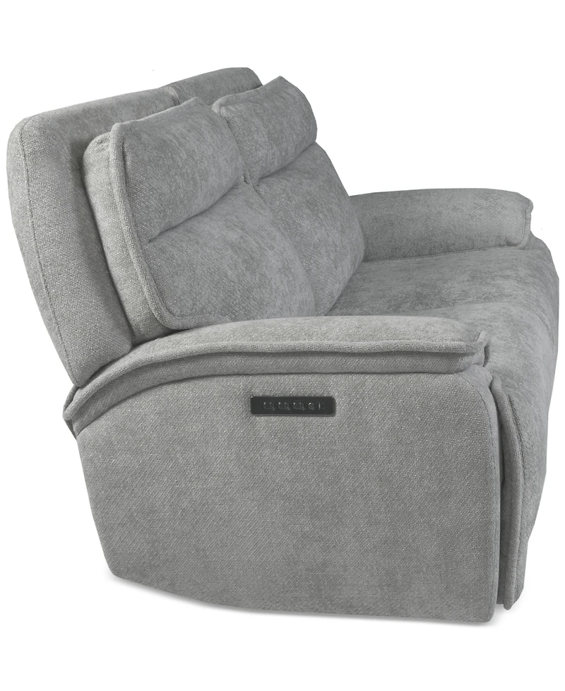 Ozryn 2-Pc. Fabric Sofa with 2 Power Motion Chairs, Exclusively at Macy's