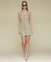 Avec Les Filles Women's Cotton Utility Dress