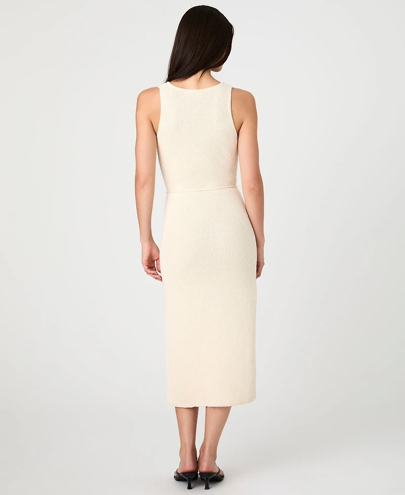 French Connection Women's Terry V-Neck Midi Dress