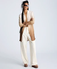 Kenneth Cole Women's High-Rise Cargo Pants