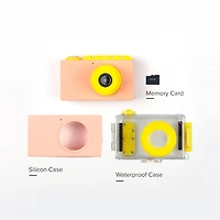 myFirst Camera 2 () Kids Action Camera with IPX8 Waterproof & Shockproof Case, 1080p Video 8MP Photo, Tripod Mount, Action Camera for Swimming