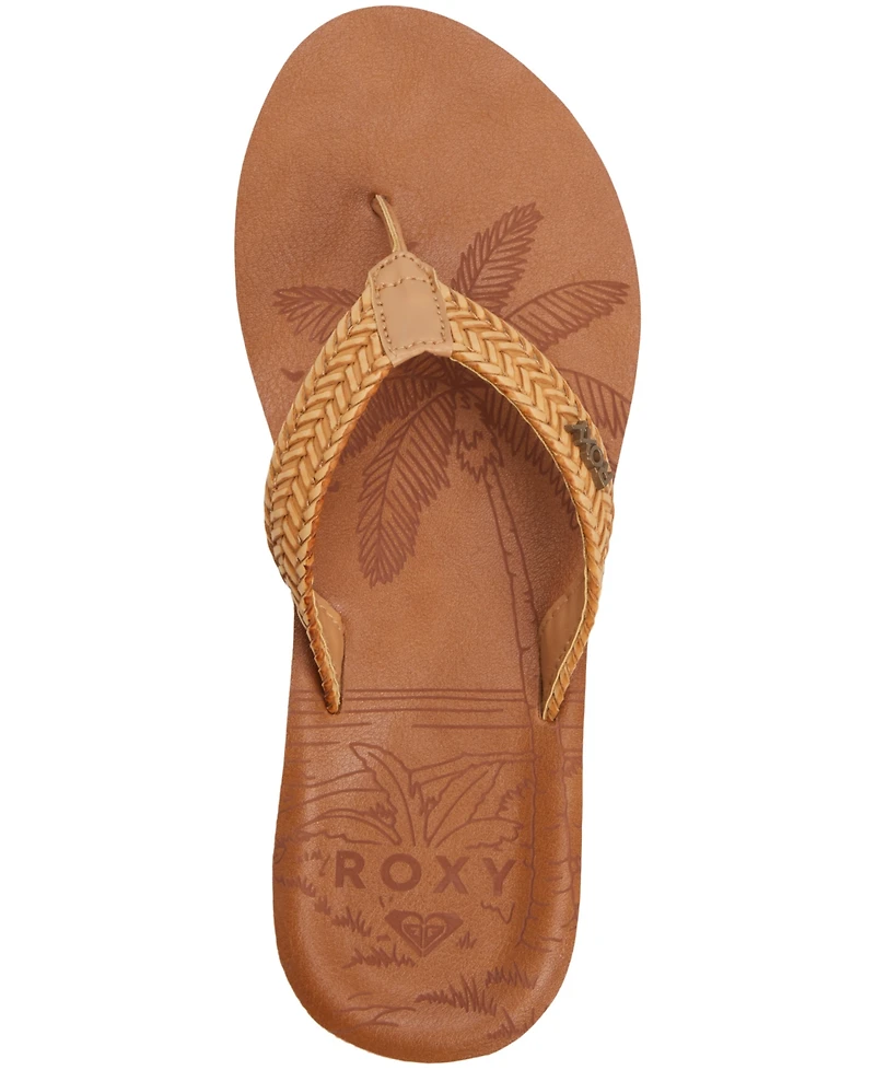 Roxy Women's Lili Iii Beach Slip-On Sandals