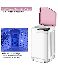 Full-automatic Washing Machine 7.7 lbs Washer / Spinner Germicidal