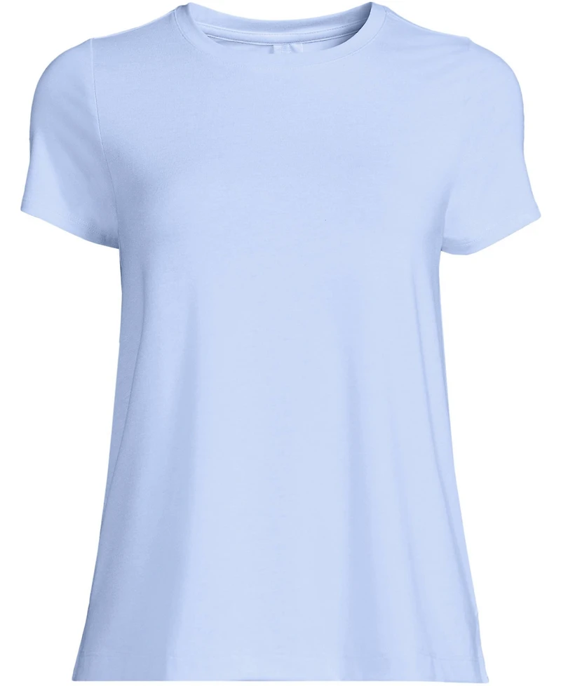 Lands' End Women's Power Performance Short Sleeve Crewneck Tee