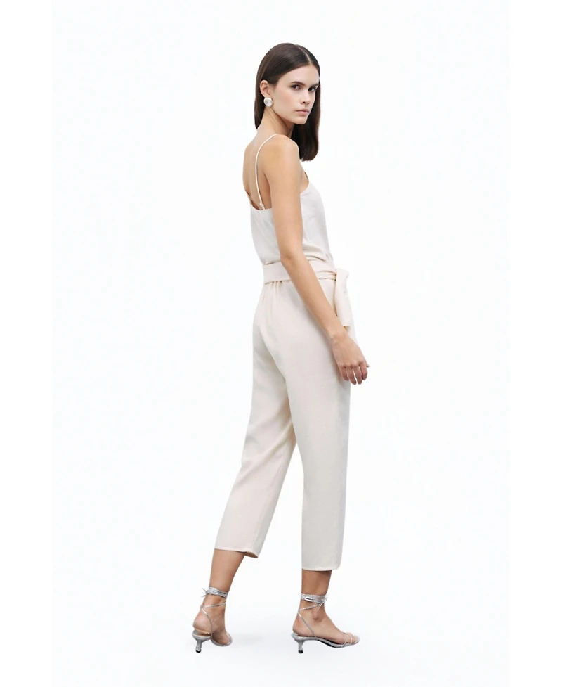 Nocturne Women's Belt Loops Pants