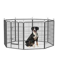 Heavy Duty 40" Dog Pens Outdoor Dog Fence Dog Playpen for Large Dogs