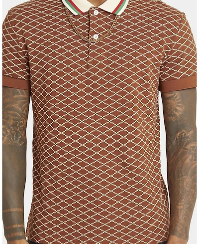 Xxiii Men's Printed Polo