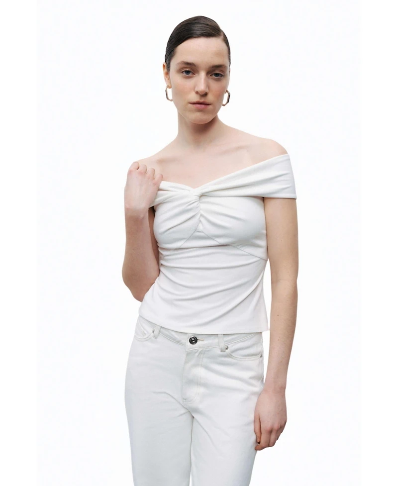 Nocturne Women's Twist Detail Blouse