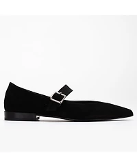 Willow Leather Mary Jane Flats