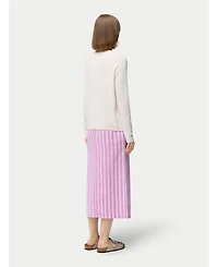 Gobi Cashmere Women's Silk Cashmere Textured Sweater