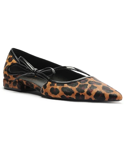 Arezzo Women's Tessa Pointed Toe Ballet Flats
