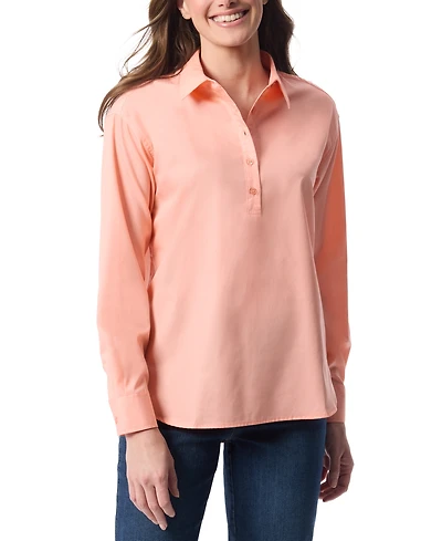 Gloria Vanderbilt Women's Amanda Cotton Pullover Shirt