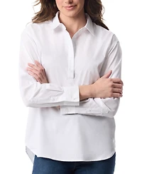 Gloria Vanderbilt Women's Amanda Cotton Pullover Shirt
