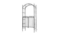 Garden Arch – Decorative Archway for Garden, Backyard, or Outdoor Pathway Accent