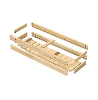 Unfinished Cedar Wood Garden Planter Box for Outdoor Gardening and Planting