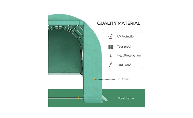 Outdoor Greenhouse – Ideal for Plant Growth and Garden Protection