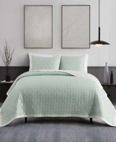 Bebejan Rose On Misty Green 100 Cotton Sateen 5 Piece Reversible Comforter Set