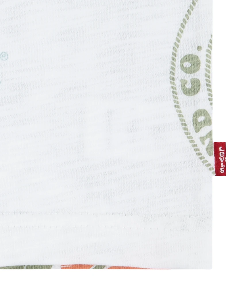 Levi's Big Boys Heritage All-Over Print T-Shirt