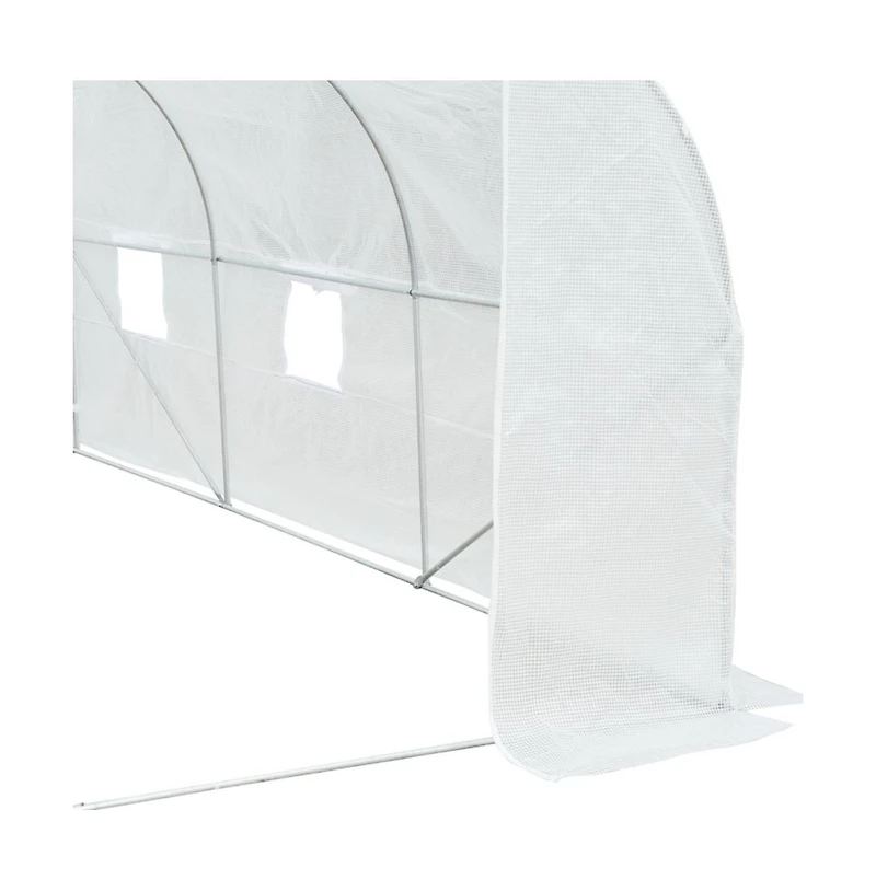 Outdoor Walk-In Tunnel Greenhouse Durable Gardening Shelter for Plants, Vegetables, and Flowers