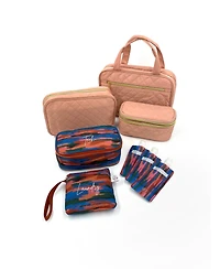 Ms. Jetsetter Travel Trio (3 Pieces) with Jewelry Case, Makeup and Toiletry Bag | Accessories
