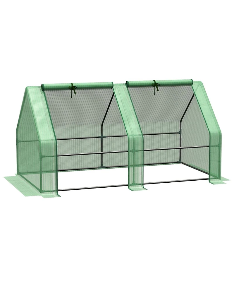 Walk-In Greenhouse for Gardening – Spacious Outdoor Plant Growing Shelter