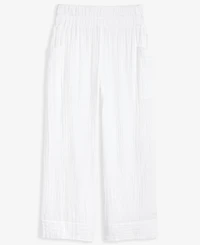 On 34th Women's Cotton Gauze Pull-On Pants, Exclusively at Macy's