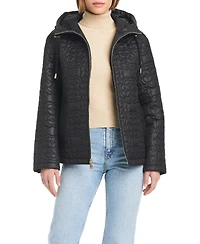 kate spade new york Women's Signature Zip-Front Water-Resistant Quilted Jacket