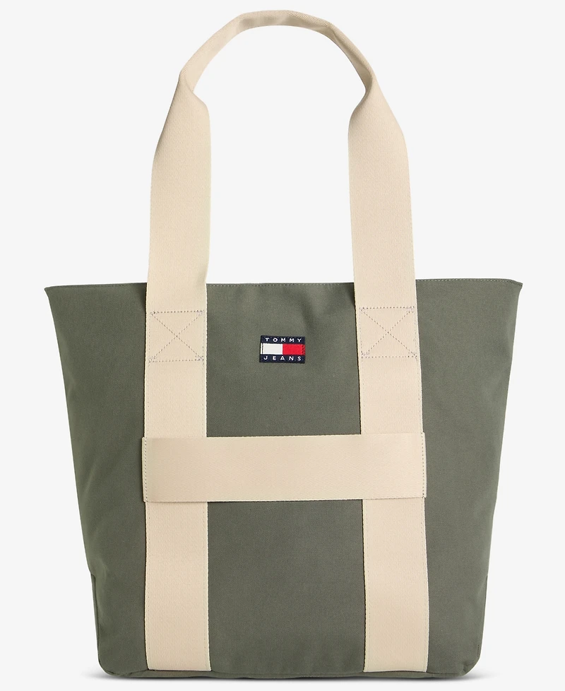 Tommy Hilfiger Men's Retro Logo Tote Bag