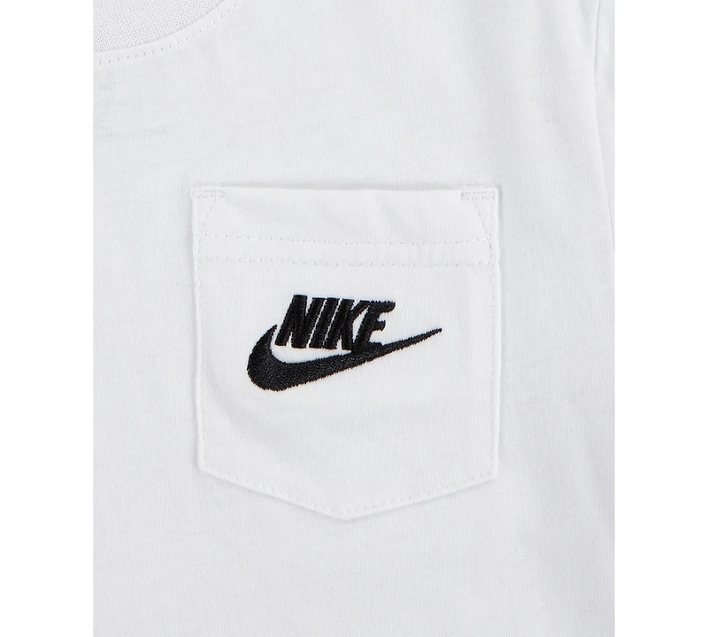 Nike Toddler Boys Pocket T-Shirt & French Terry Shorts, 2 Piece Set