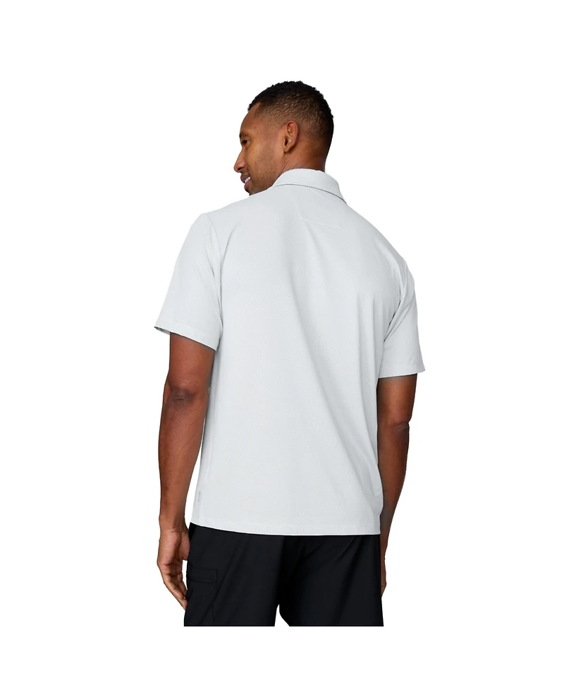 Free Country Men's Tech Pique Polo Shirt