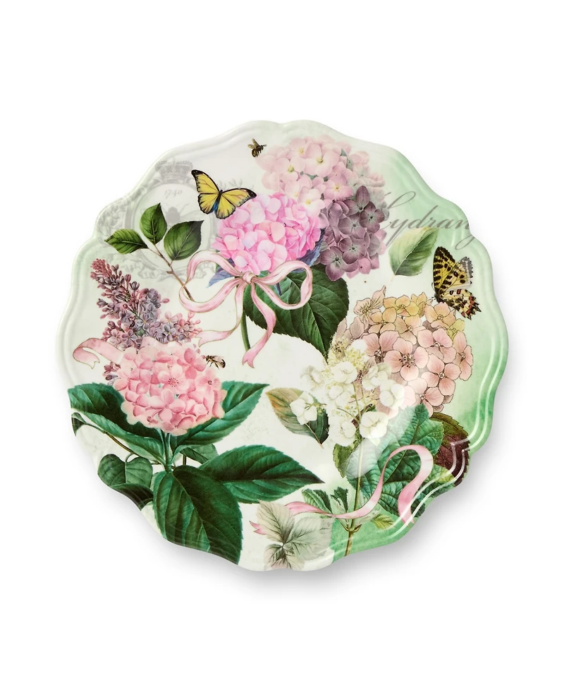 Certified International Garden Path Melamine 4-Pc. Salad Plates, Service For 4