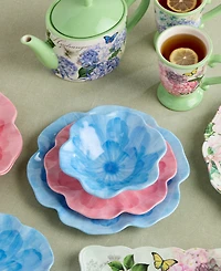 Certified International Wildflower 3-d Floral All-Purpose Bowls, Set of 4