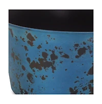 Sturdy Round Plastic Flower Pot for Patio Balcony and Yard Outdoor Decor