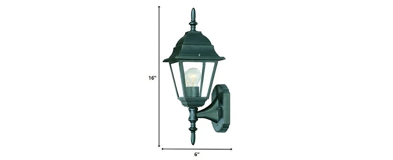 Antique Brown Swing Arm Outdoor Wall Light