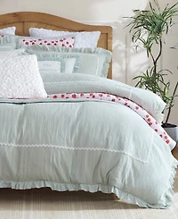 Chf Rene Ruffle 3-Pc. Duvet Cover Set, Full/Queen