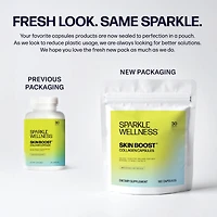 Skin Boost Collagen Capsules (180 Pills) 30 Days of 2500mg Verisol Collagen Peptides & Vitamin C | Improves Skin Elasticity & Appearance of Fine Lines