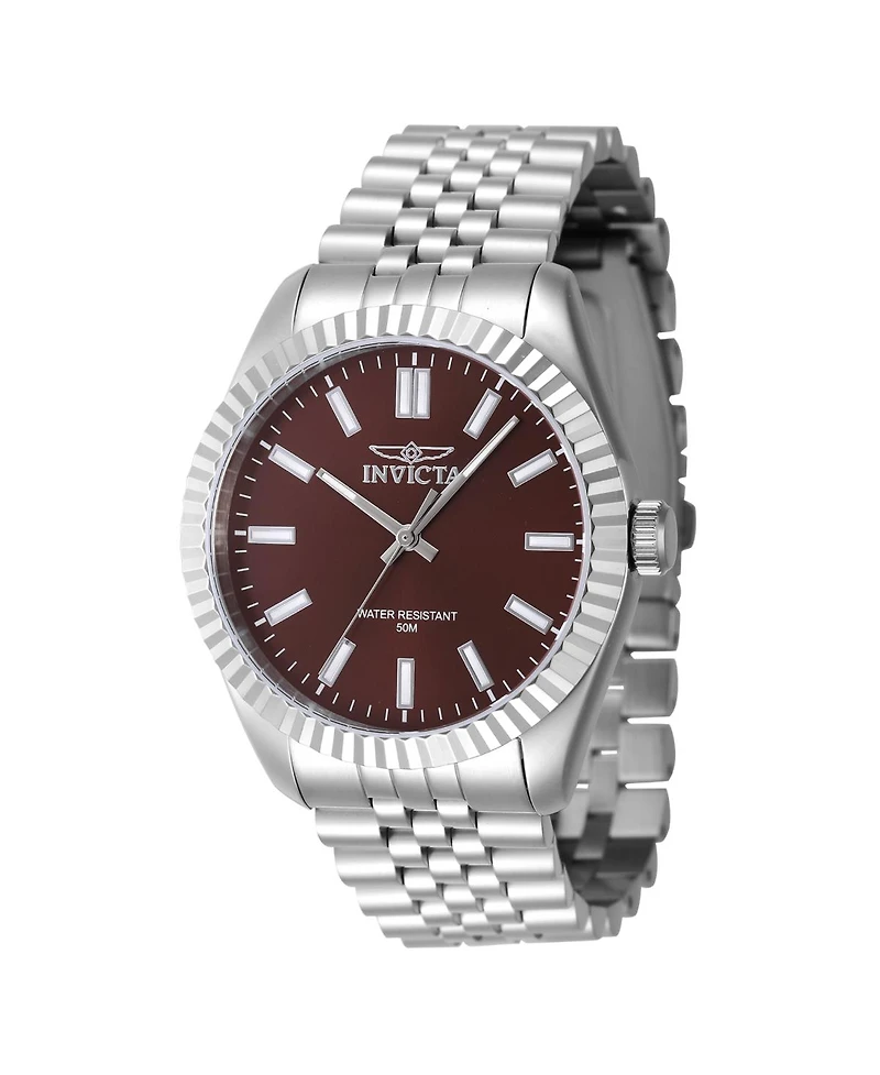 Invicta Men's 47482 Specialty Quartz 3 Hand Copper Dial Watch