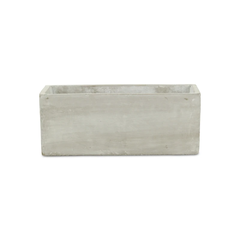 Rectangular Cement Pot Planter – Versatile Planter for Garden & Home