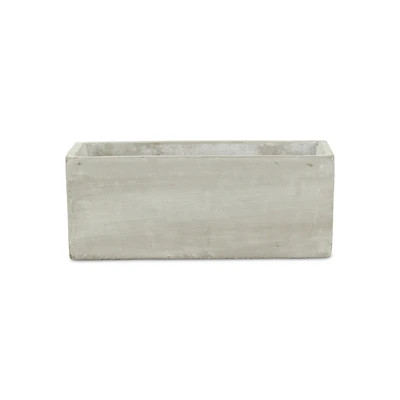 Rectangular Cement Pot Planter – Versatile Planter for Garden & Home