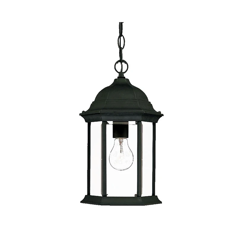 Hanging Glass Lantern Light – Classic Pendant for Home & Garden Decor
